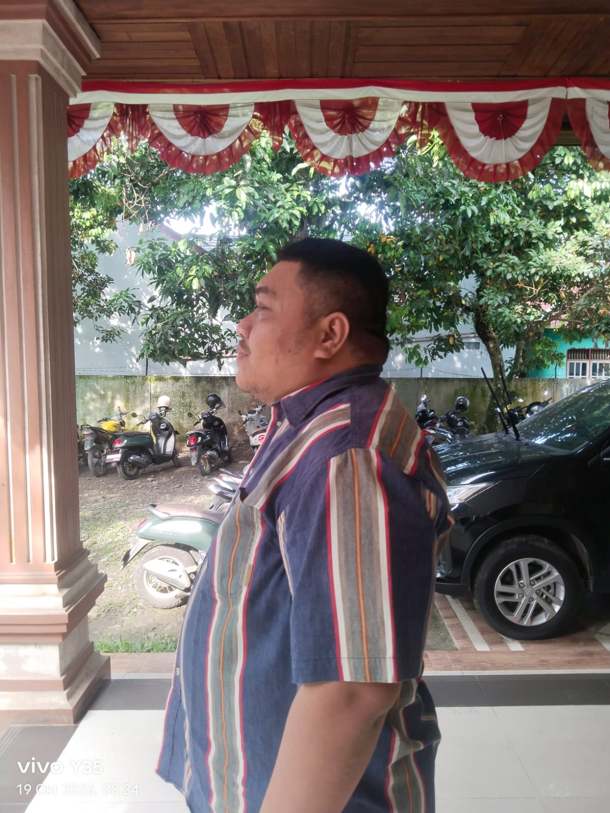 Anggota Bawaslu Mandailing Natal Koordinator Divisi Penindakan Pelanggaran, Datin. Muhammad Amin. M.Si