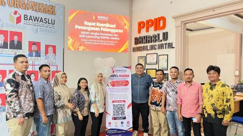 Sosialisasi dan Soft Launching SIMPEL Madina, Permudah Masyarakat Akses Informasi Penanganan Pelanggaran Pemilu