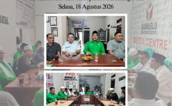 DPC PKB Audiensi dan Silaturahmi Ke Kantor Bawaslu Kabupaten Mandailing Natal