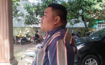 Anggota Bawaslu Mandailing Natal Koordinator Divisi Penindakan Pelanggaran, Datin. Muhammad Amin. M.Si